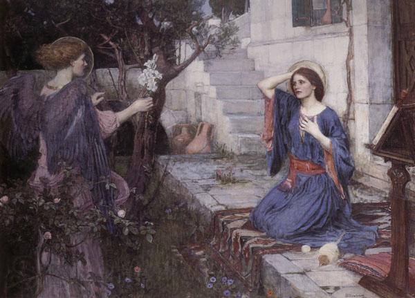 John William Waterhouse The Annunciation Germany oil painting art